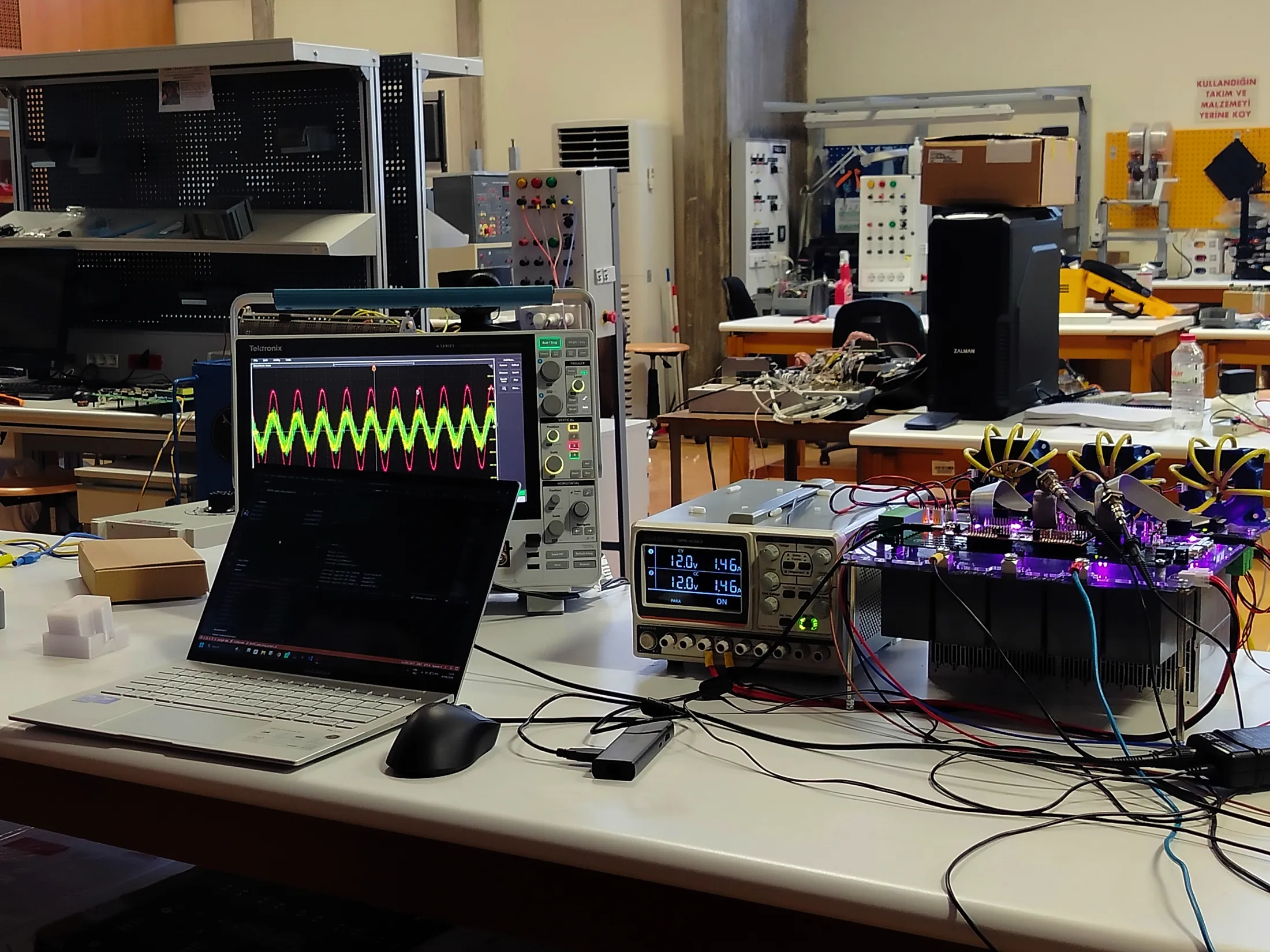 Power electronics research and development laboratory
